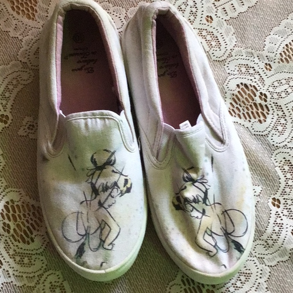 Disney Do You Believe In Fairies Sneaker Shoe Collectible